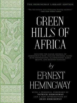 cover image of Green Hills of Africa